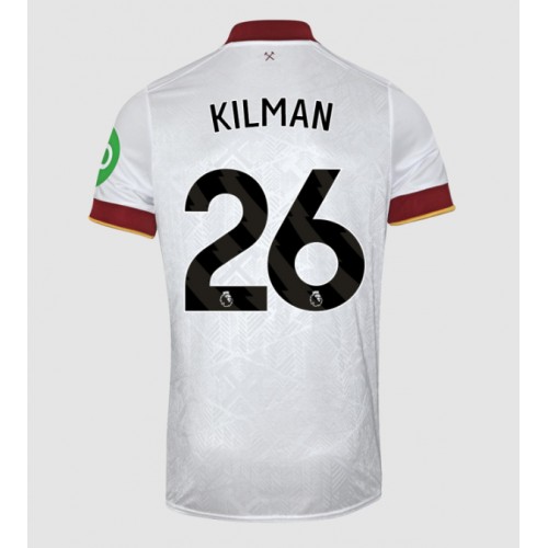 Fotbalové Dres West Ham United Max Kilman #26 Alternativní 2024-25 Krátký Rukáv